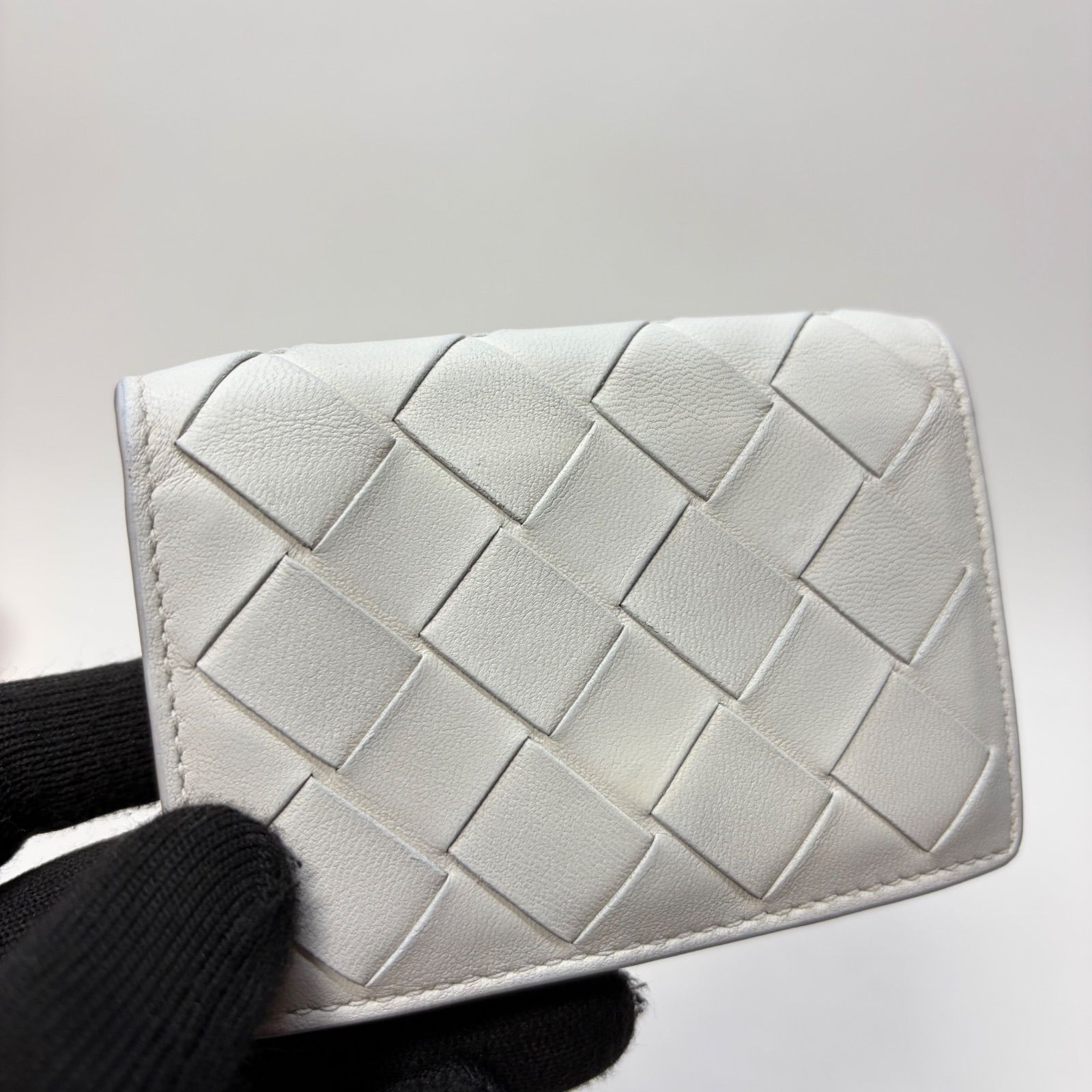 4516 BOTTEGA VENETA ボッテガヴェネタ 三つ折り財布 イントレチャート