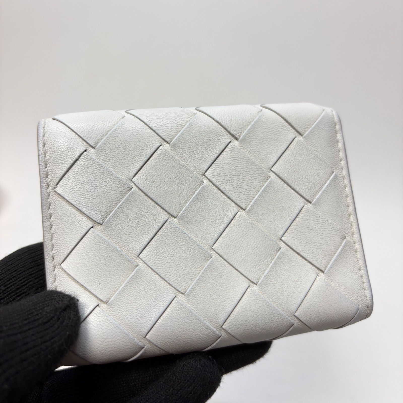 4516 BOTTEGA VENETA ボッテガヴェネタ 三つ折り財布 イントレチャート