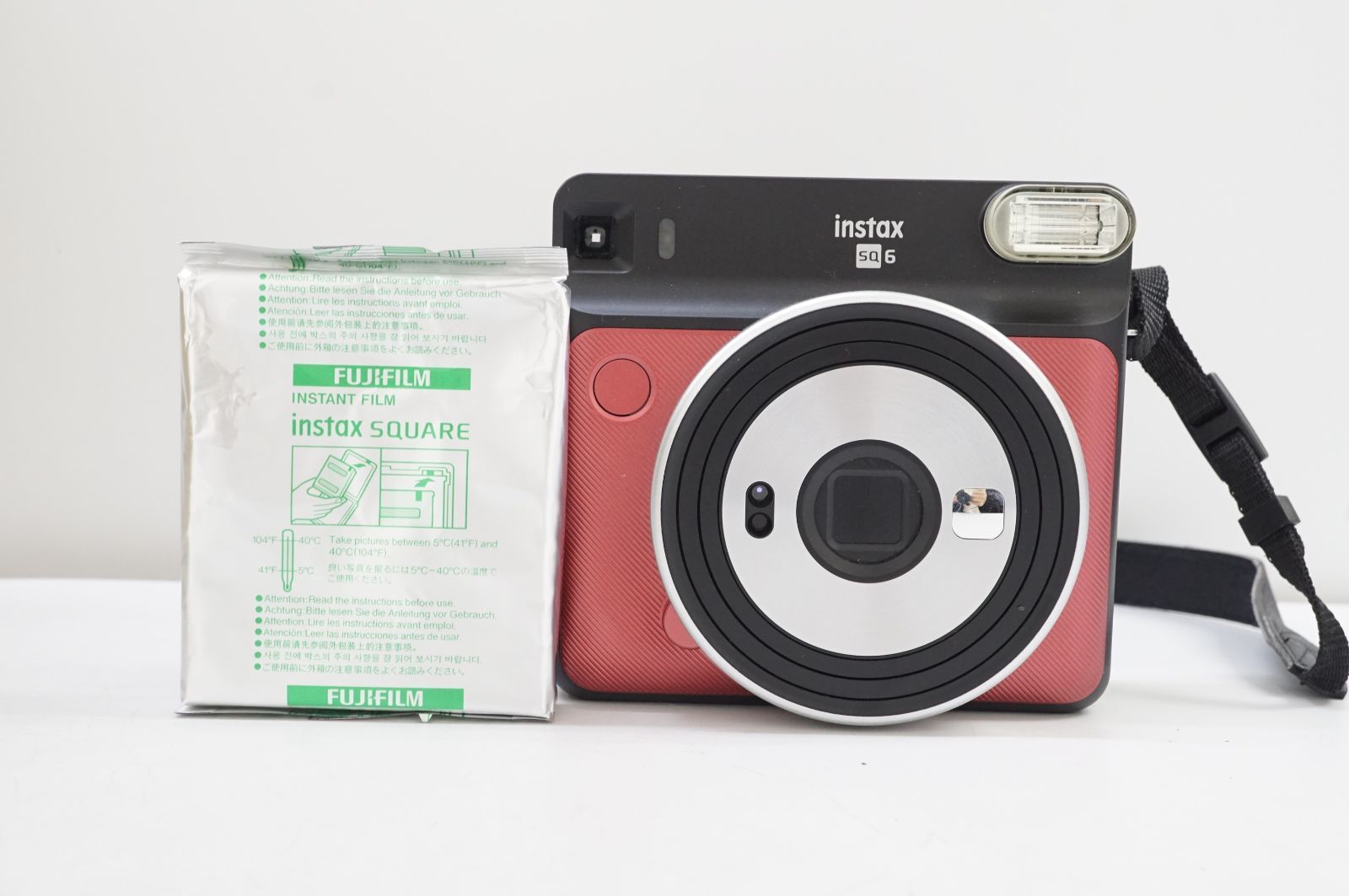 C100924)FUJIFILM instax SQUARE SQ6 本体　チェキ　美品 20,160円