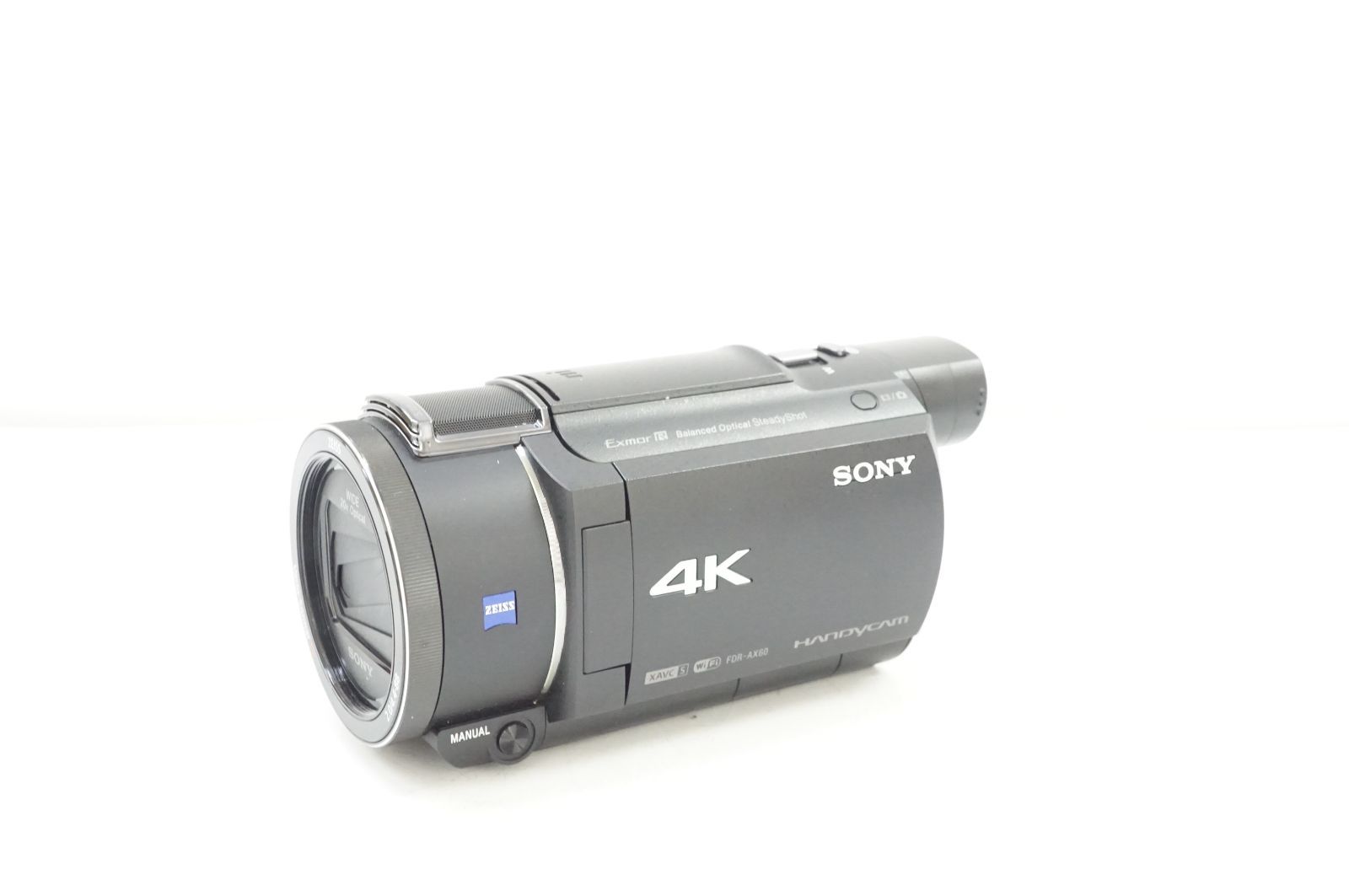 C191659)美品 SONY 4K ビデオカメラ FDR-AX60 ハンディカム 純正