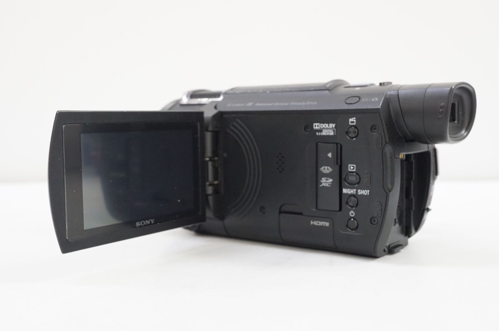 C191659)美品 SONY 4K ビデオカメラ FDR-AX60 ハンディカム 純正