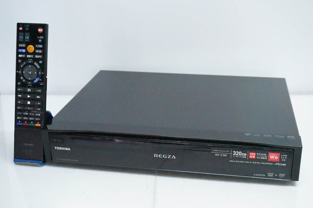 【中古】東芝TOSHIBA レグザ ハイビジョンDVDビデオレコーダー RD-Z300 HDD320GB