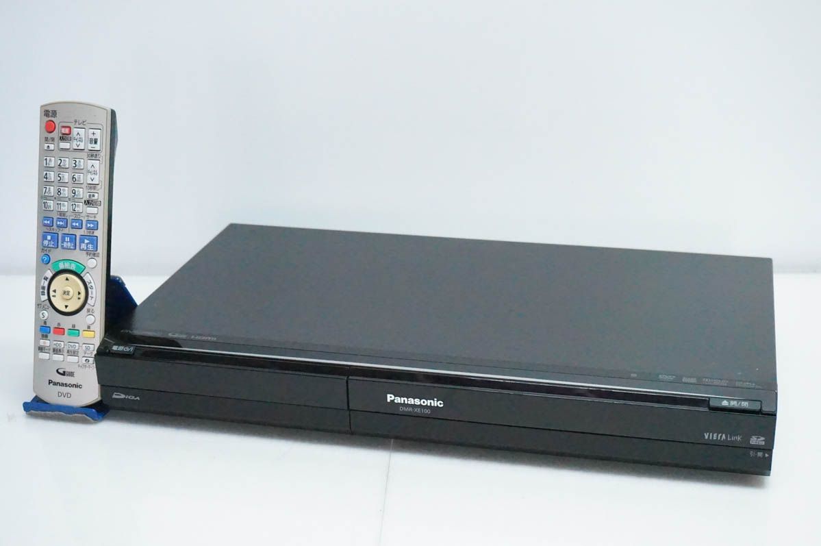 【中古】Panasonicパナソニック HDD搭載ハイビジョンDVDレコーダー HDD320GB DMR-XE100-K