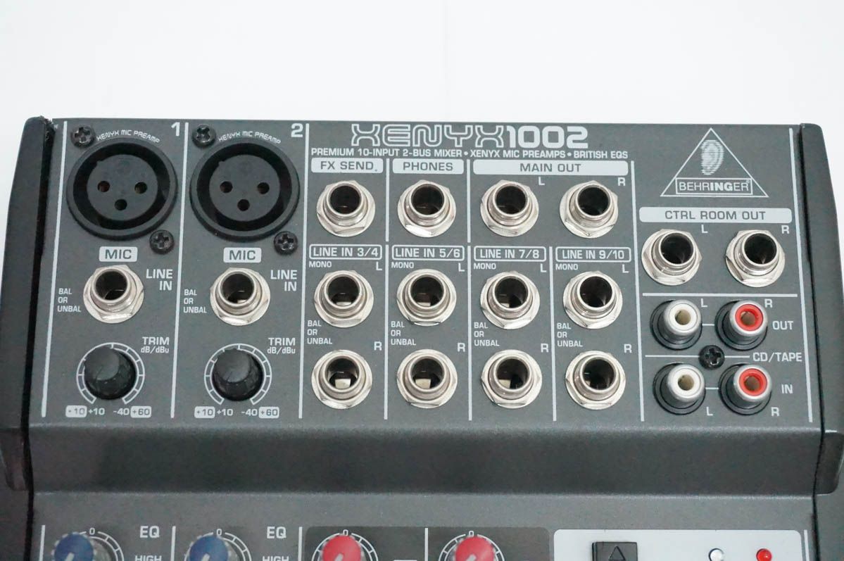 Behringer XENYX 1002B アナログミキサー 中古 中古】BEHRINGERベリンガー アナログミキサー XENYX 1002 - メルカリ
