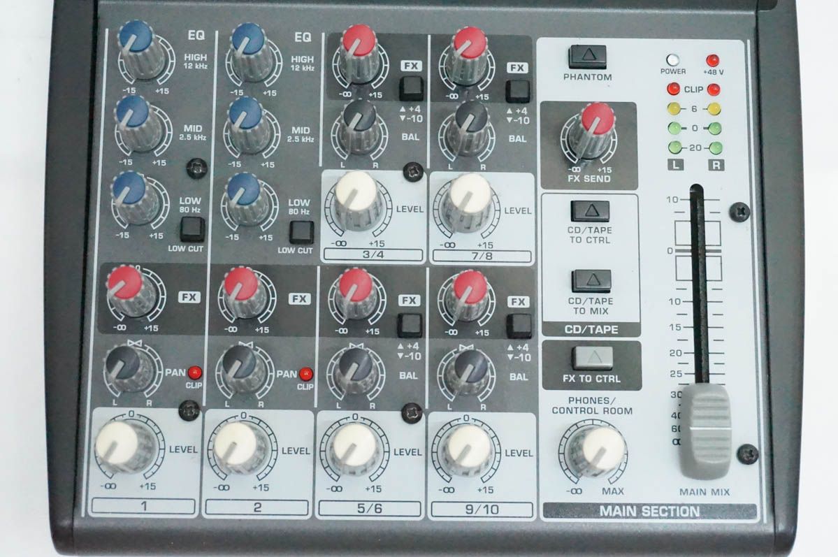 中古】BEHRINGERベリンガー アナログミキサー XENYX 1002 - メルカリ