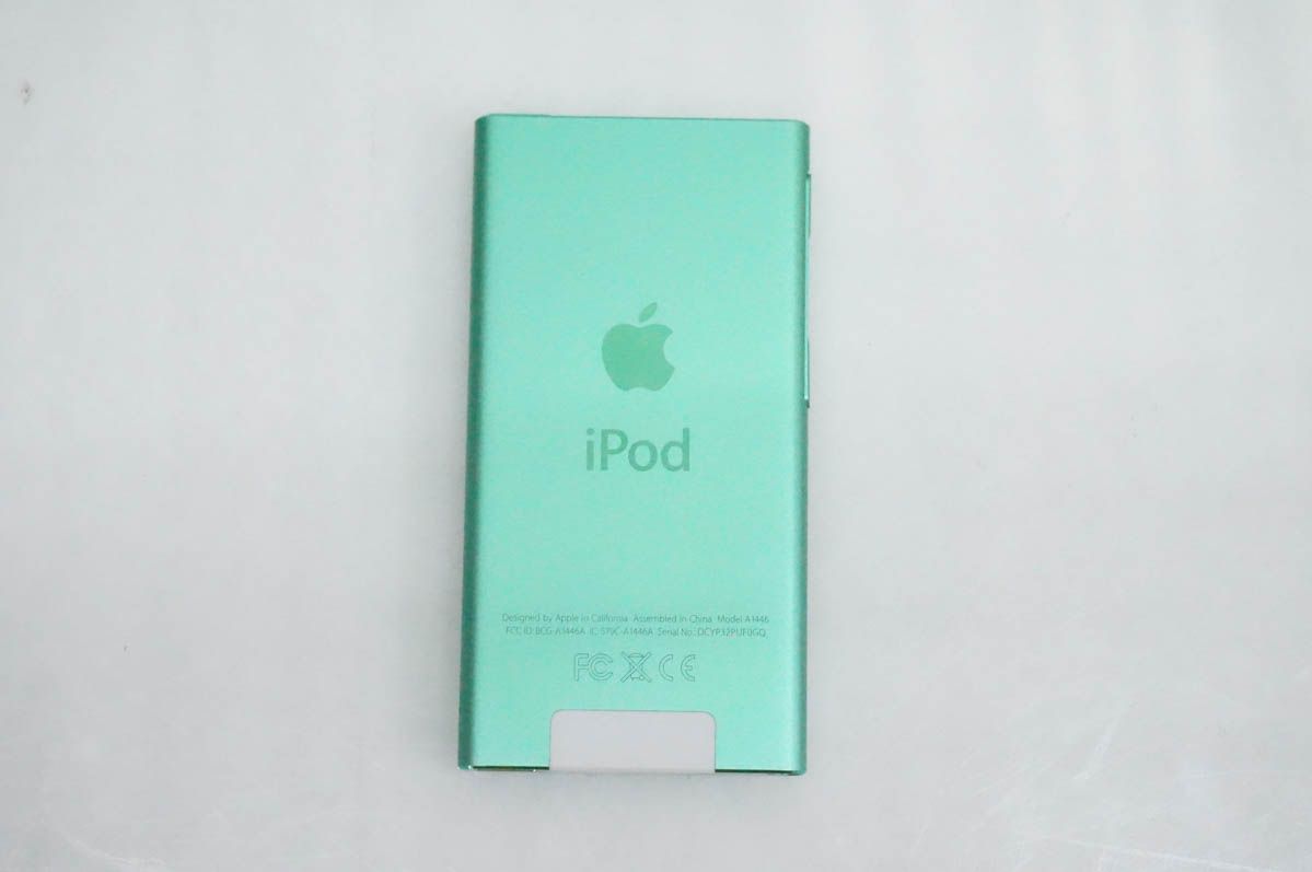 中古】Appleアップル 第7世代 iPod nano 16GB グリーン MD478J - メルカリ