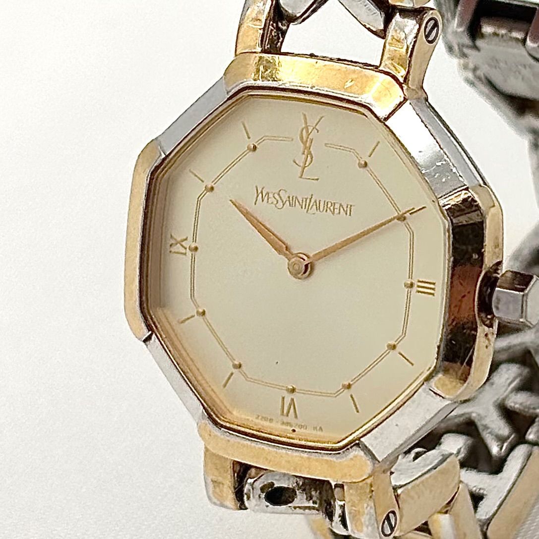 稼働品 Working item イヴサンローラン Yves Saint Laurent 腕時計