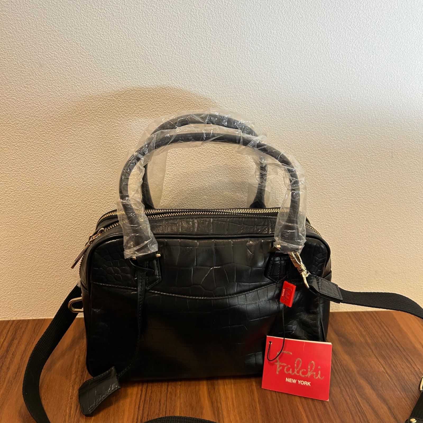 未使用 Falchi NEW YORK レディース ショルダーバッグ ハンドバッグ お 