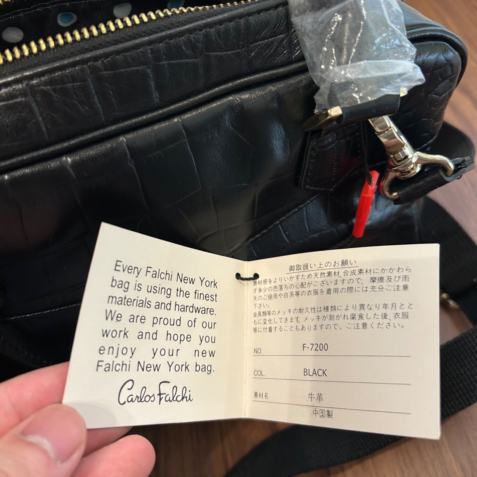 未使用 Falchi NEW YORK レディース ショルダーバッグ ハンドバッグ お 