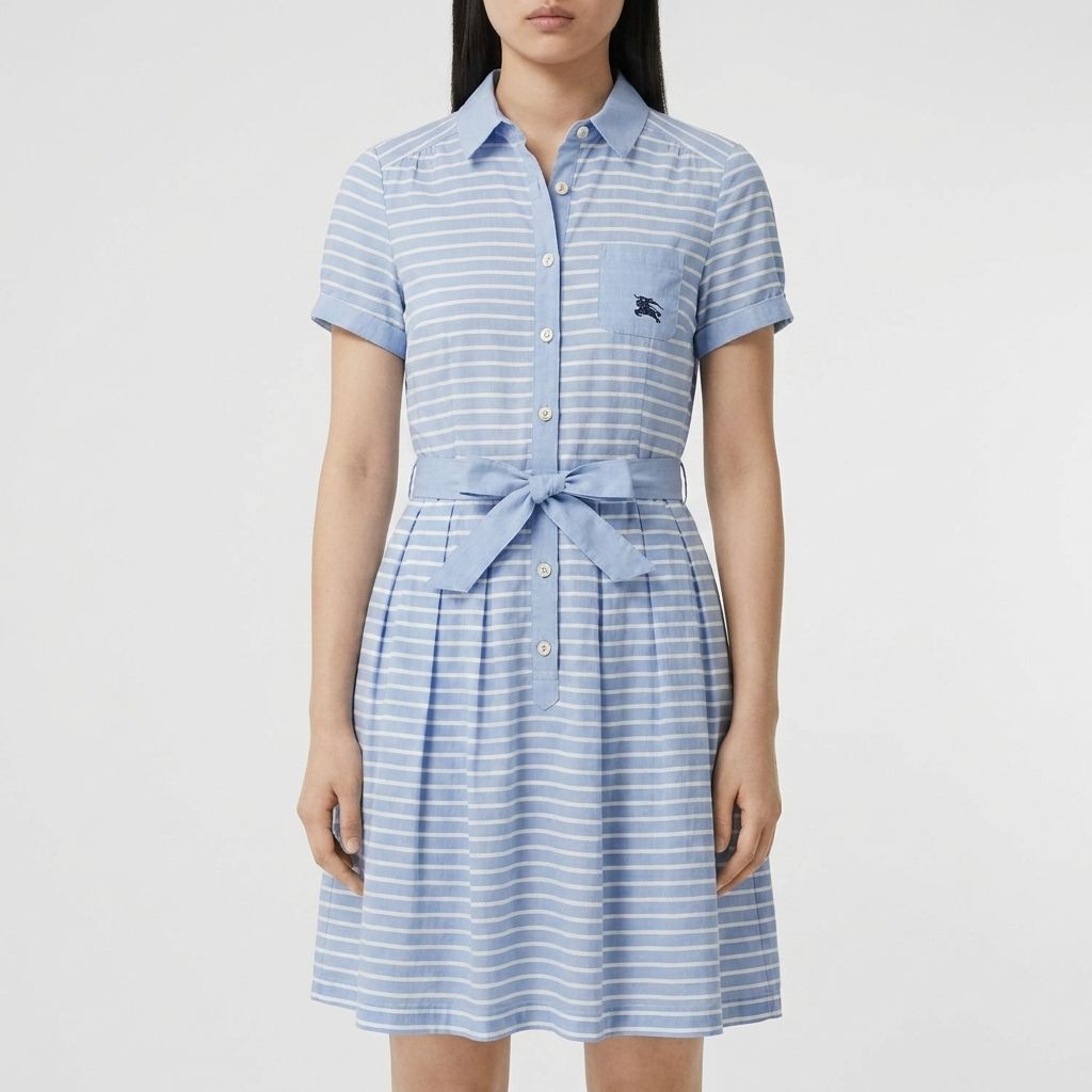 BURBERRY LONDON BLUE LABEL バーバリーブルーレーベル ストライプ