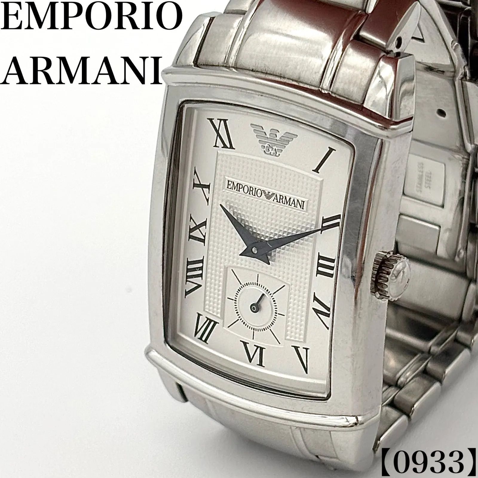稼働品 Working item エンポリオアルマーニ EMPORIO ARMANI 腕時計 