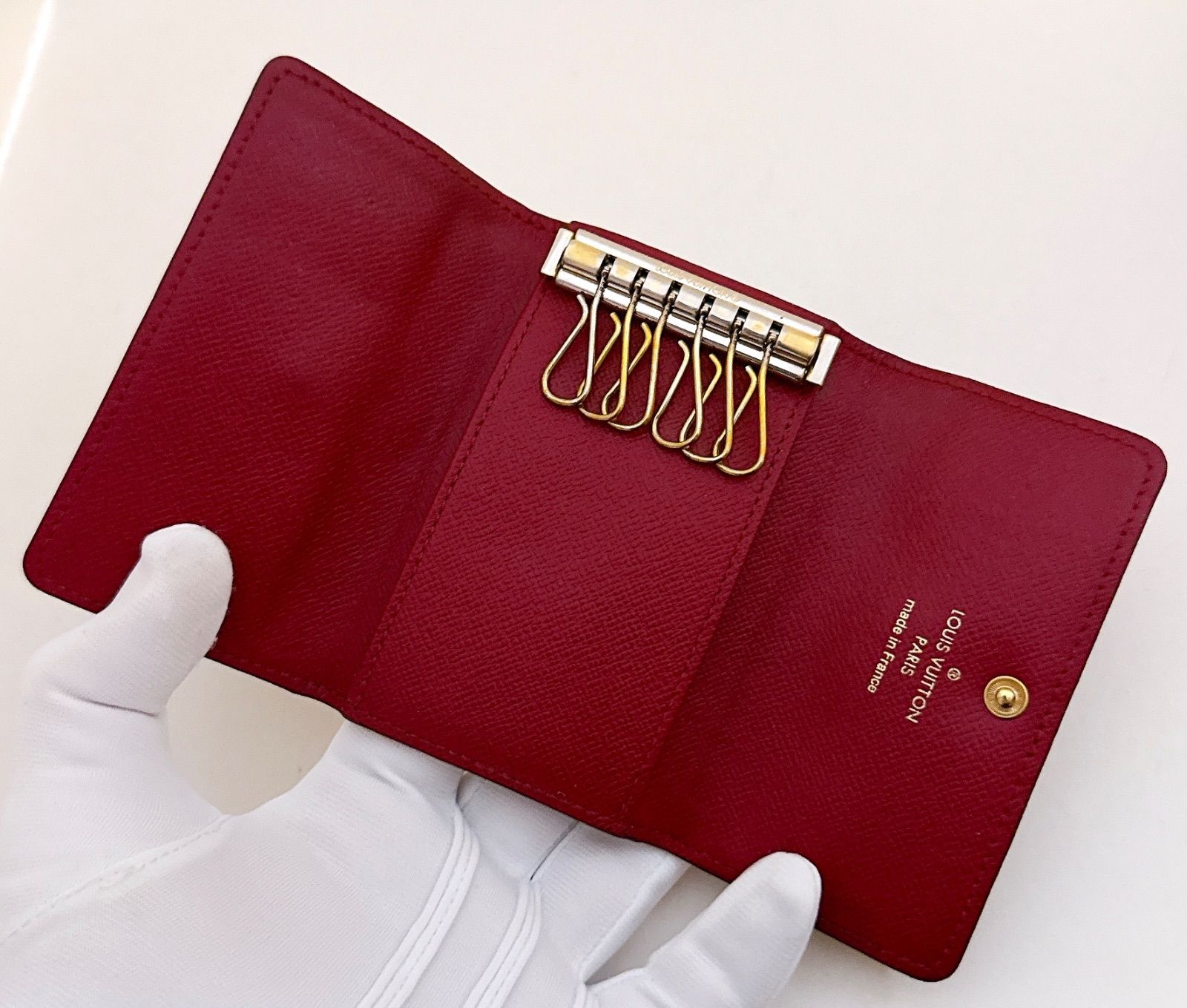 LOUIS VUITTON ルイヴィトン モノグラム ミュルティクレ6 フューシャ 6