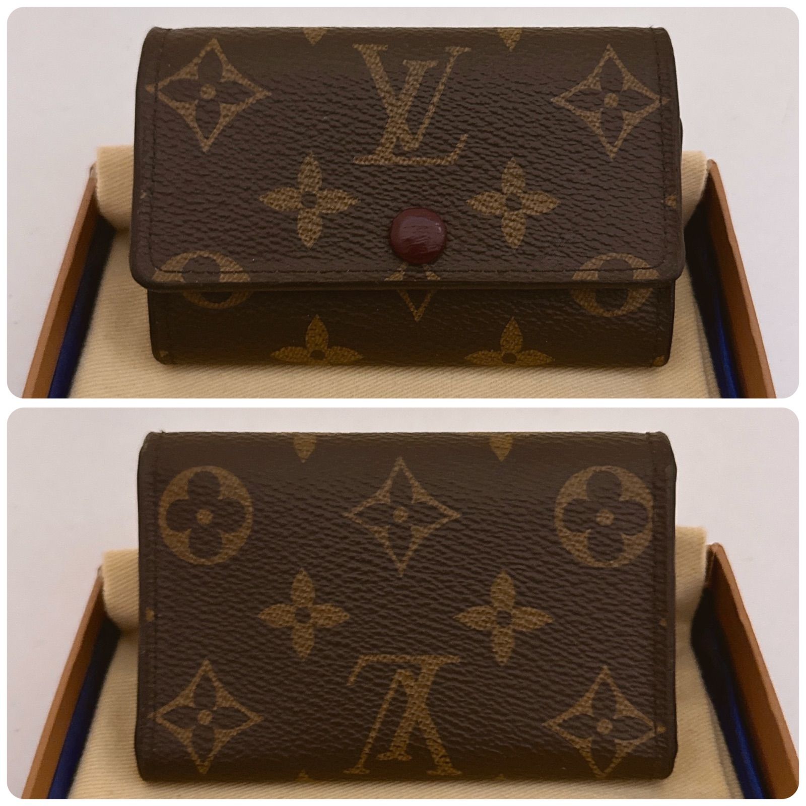 LOUIS VUITTON ルイヴィトン モノグラム ミュルティクレ6 フューシャ 6