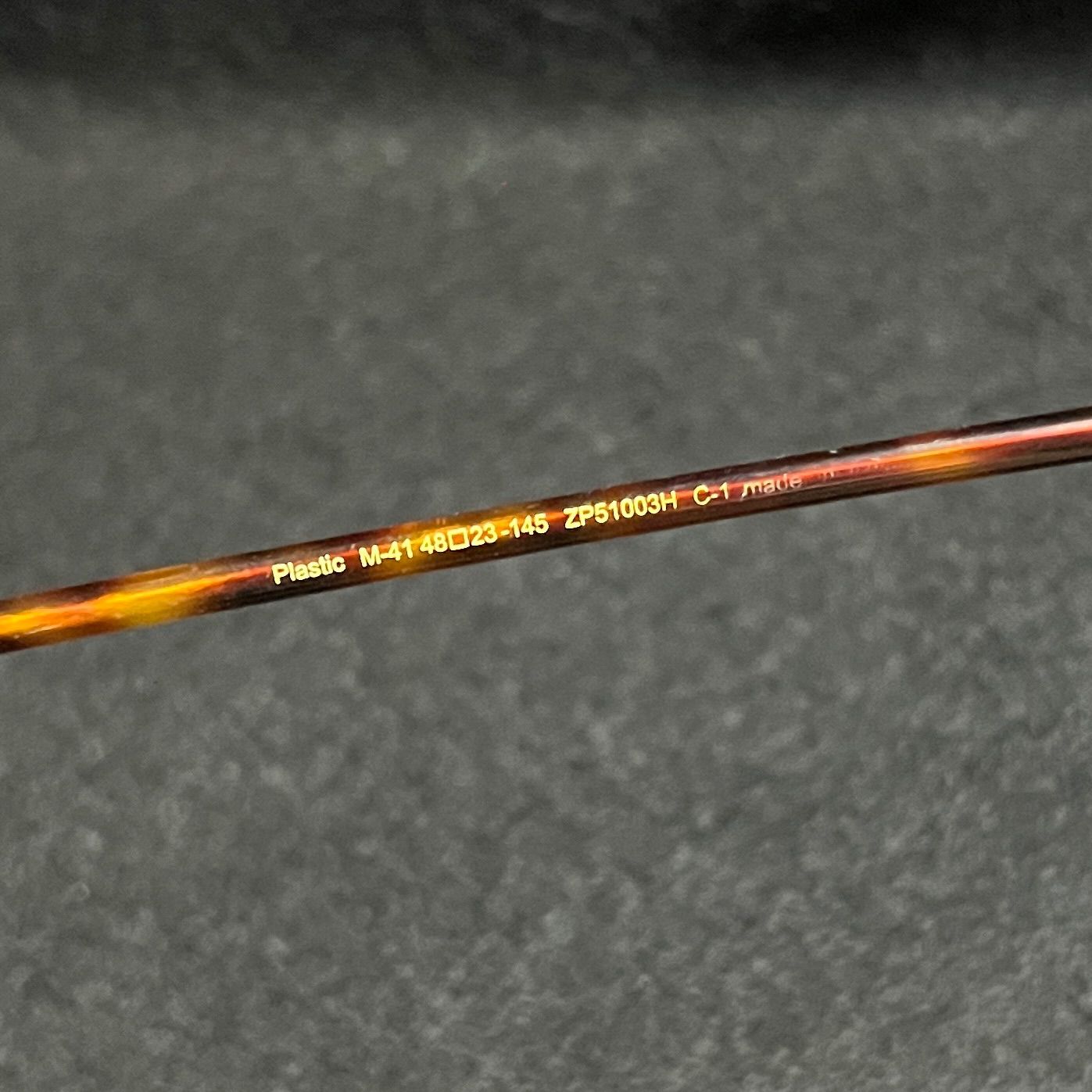 Zoff ゾフ メガネ べっこう ゴールド M-41 48□23-145 ZP51003H C-1