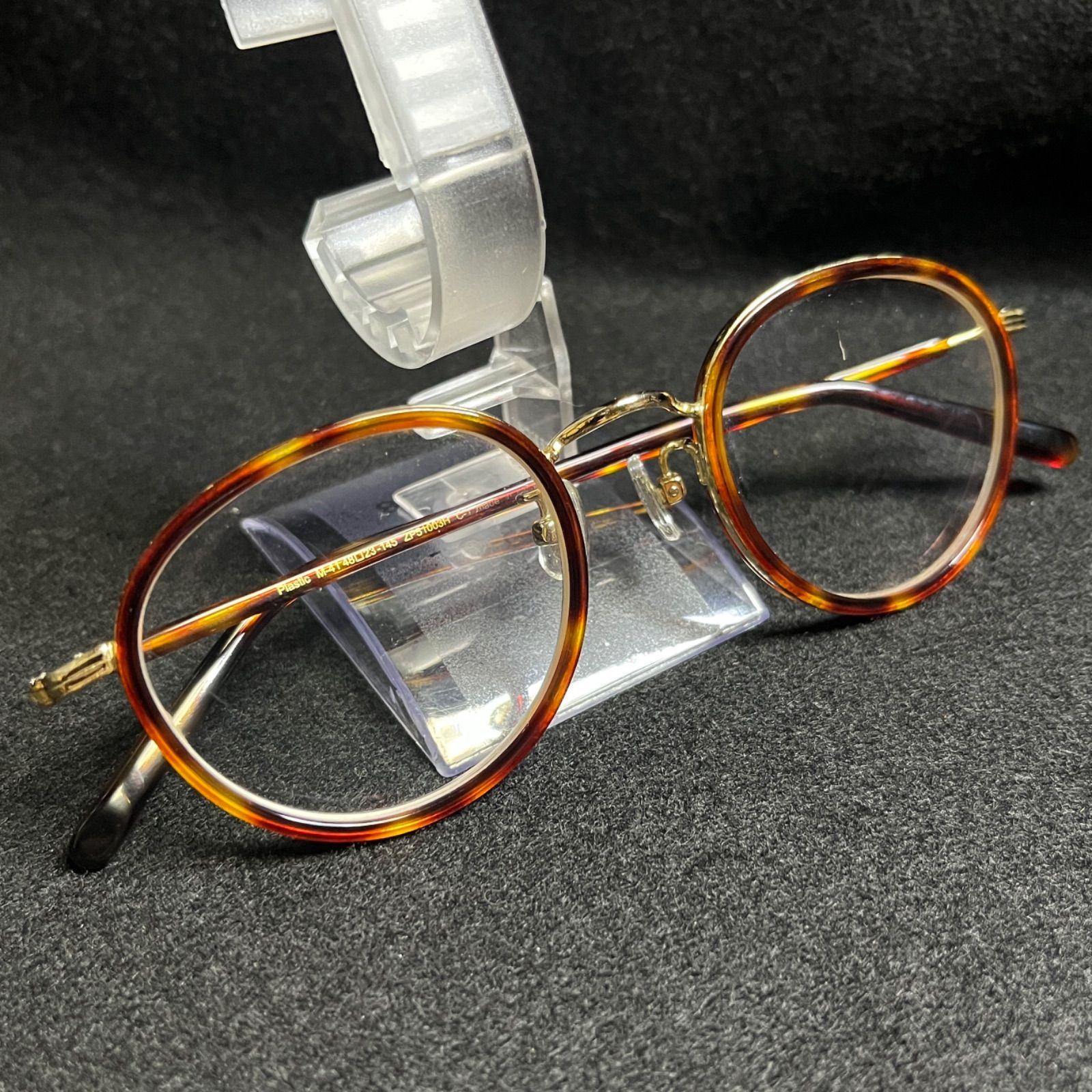 Zoff ゾフ メガネ べっこう ゴールド M-41 48□23-145 ZP51003H C-1