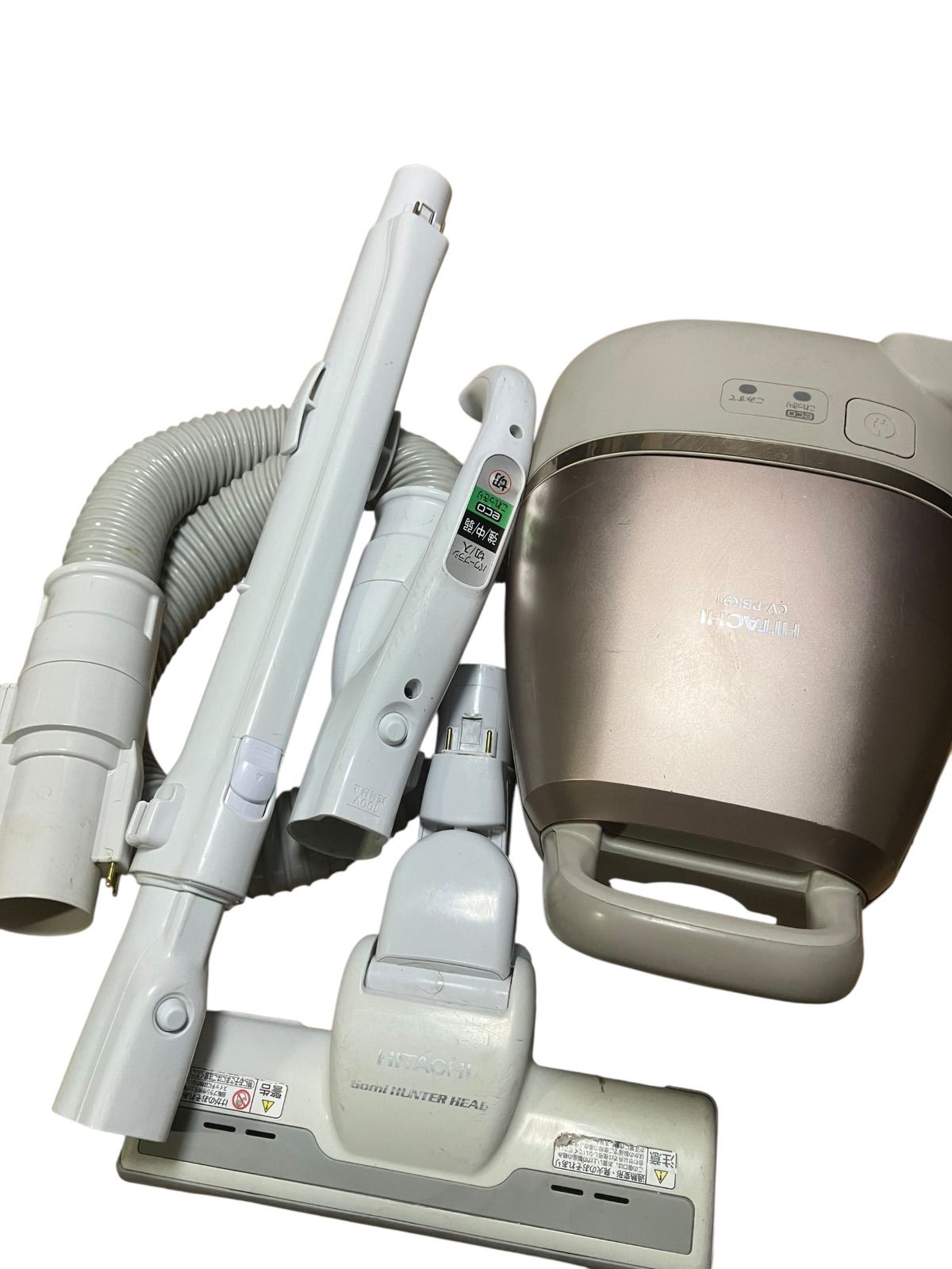 日立 HITACHI キャニスター掃除機 シャンパンゴールド CV-PBK91-N [紙