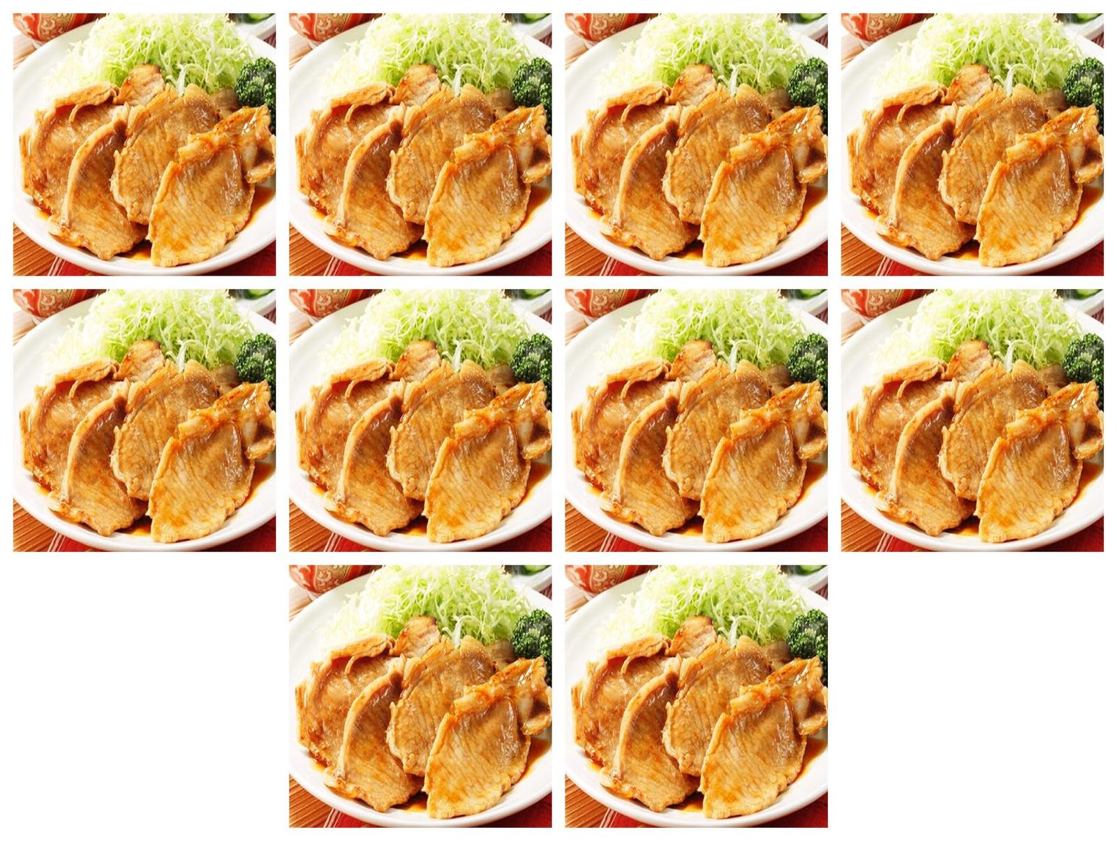 たいせい産業 埼玉県産香り豚ロース3mmスライス 500G×10パック (まとめ買い)