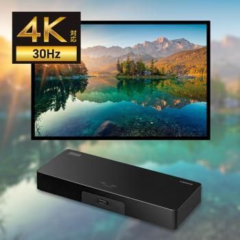 サンワサプライ 4K対応HDMIパソコン切替器(エミュレーション非搭載・2:1) SW-KVM2HUUS