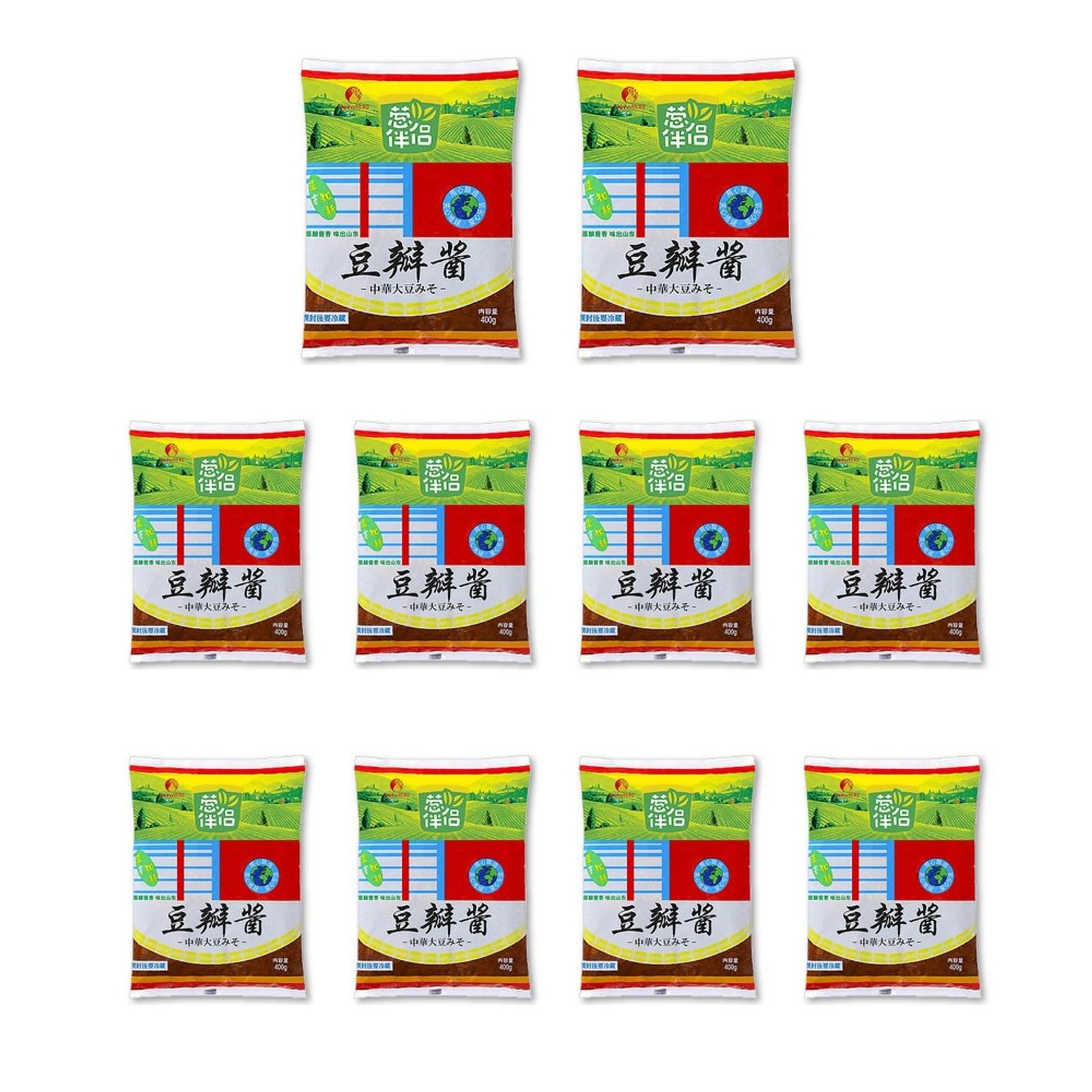 Vandro 中華大豆みそ(豆瓣醤) 400g ×10 点