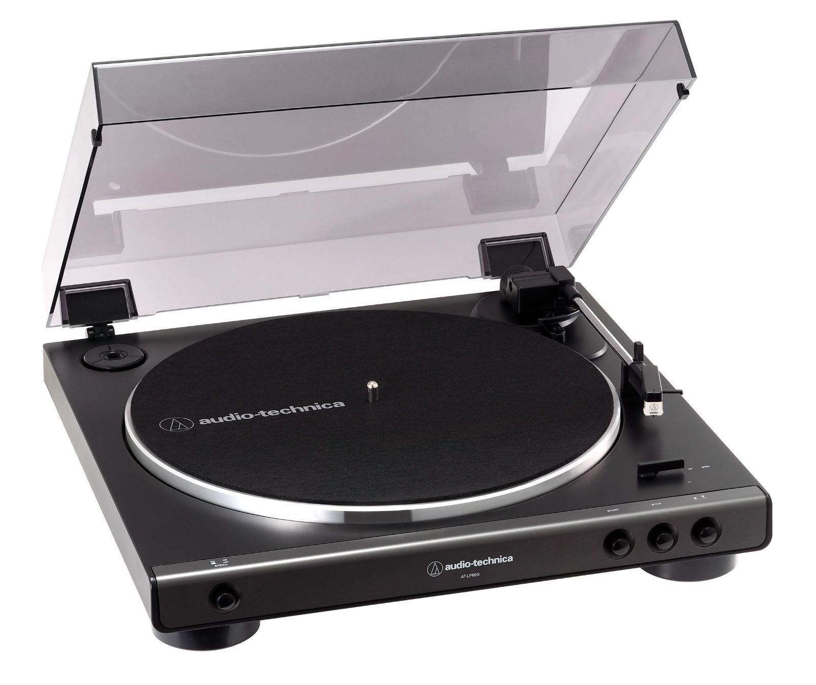 【在庫セール】33/45回転対応 AT-LP60X ベルトドライブ レコードプレーヤー ダークガンメタリック フルオート AT-LP60X オーディオテクニカ DGM