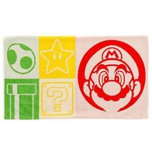 【新品・5営業日で発送】丸眞 任天堂 マリオ マリオトリコロール タオル枕カバー (4485016700)【入数:10】