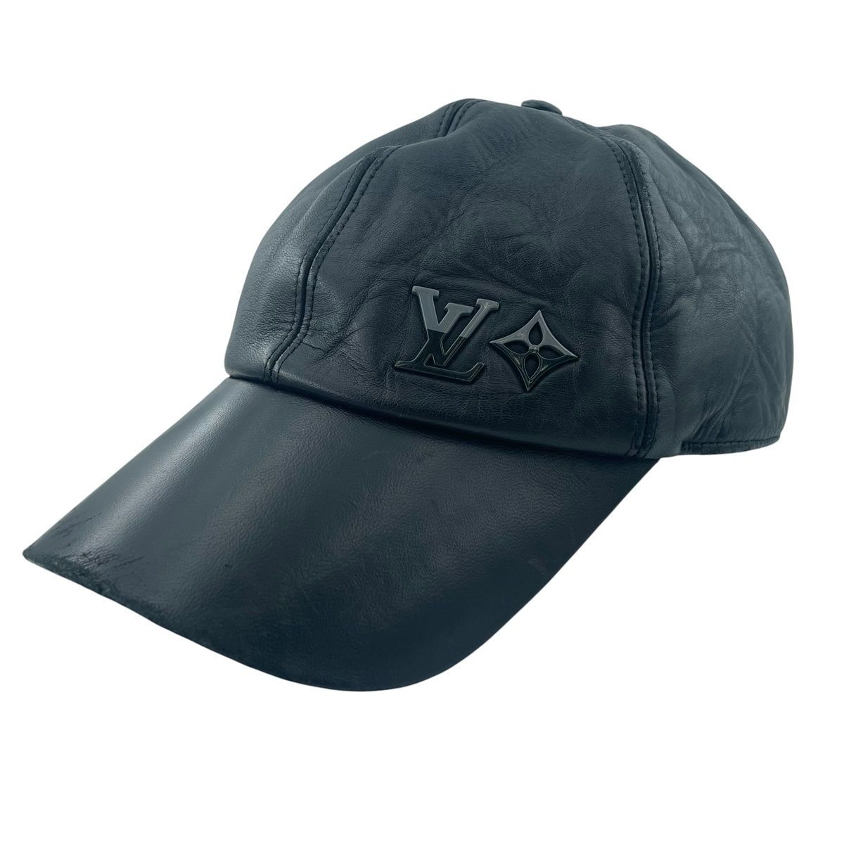 中古】LOUIS VUITTON ルイ・ヴィトン キャップ・LVデュアル M7170L
