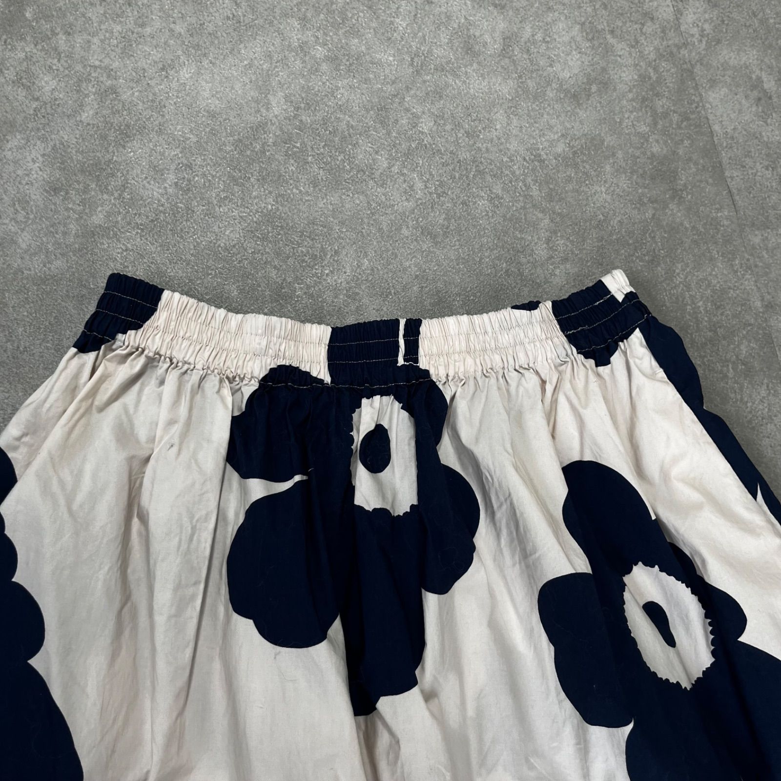 marimekko マリメッコ ウニッコ フラワー フレアスカート コットン S