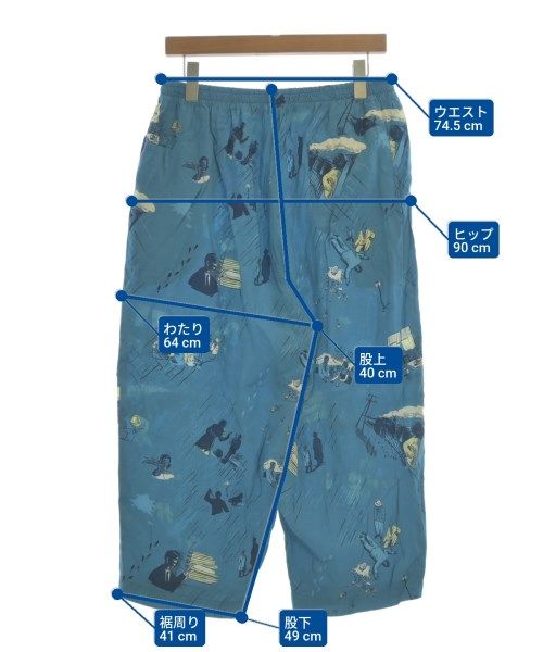 PORTER CLASSIC クロップドパンツ メンズ 【古着】【中古】【送料無料