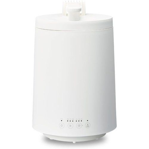 清潔な蒸気のスチーム加湿器 ドウシシャ 加湿器 スチーム式 容量3L 木造10畳 プレハブ17畳 連続加湿時間5時間 加湿切替3段階 加湿量600ml/h 洗浄モード搭載 カンタン給水 mistone600S ホワイト 8,067円