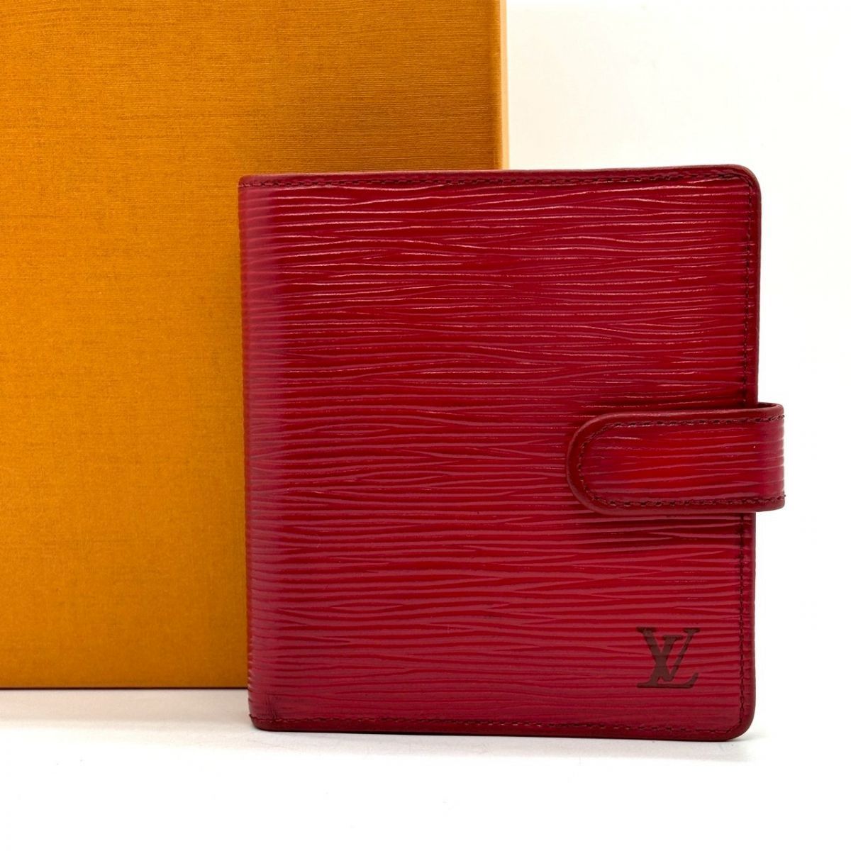Louis Vuitton 赤 二つ折り財布