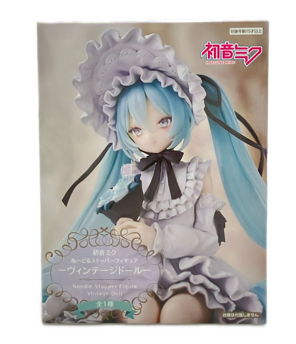 美品 フリュー 初音ミク ヴィンテージドール ぬーどるストッパー 