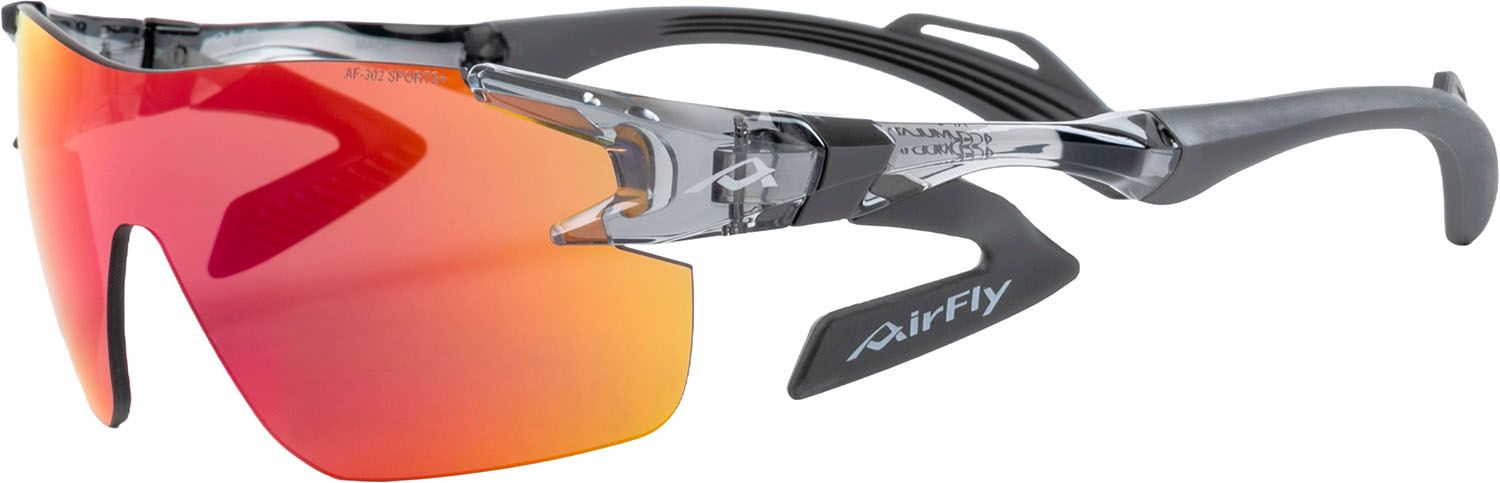 エアフライ Airfly エアフライ Airfly 鼻パッドがないスポーツサングラス AF-302 C-34SP クリアーアッシュ UVカット率99以上 熱中症対策 ゴルフ ランニング AF302C34SP フレーム/クリアアッシュ 15,620円