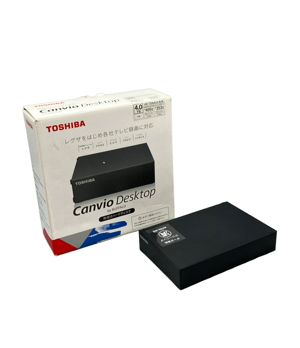 TOSHIBA 外付けHDD 4TB 本体 外付けハードディスク Canvio Desktops 4TB Canvio TOSHIBA Desktop