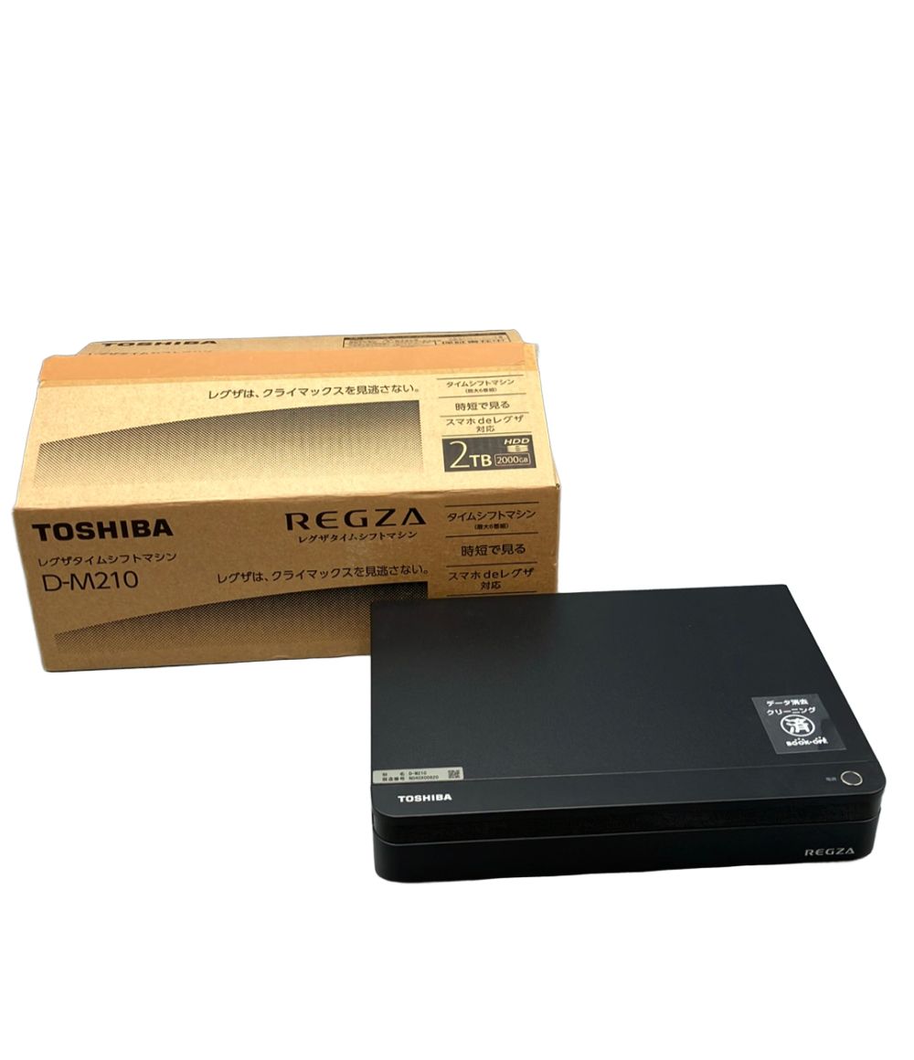 東芝 HDDレコーダー REGZA レグザタイムシフトマシン D-M210 2TB TOSHIBA