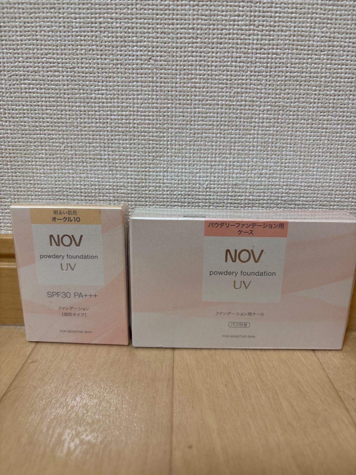 ノブ パウダリーファンデーションUV オークル10 セット - メルカリ
