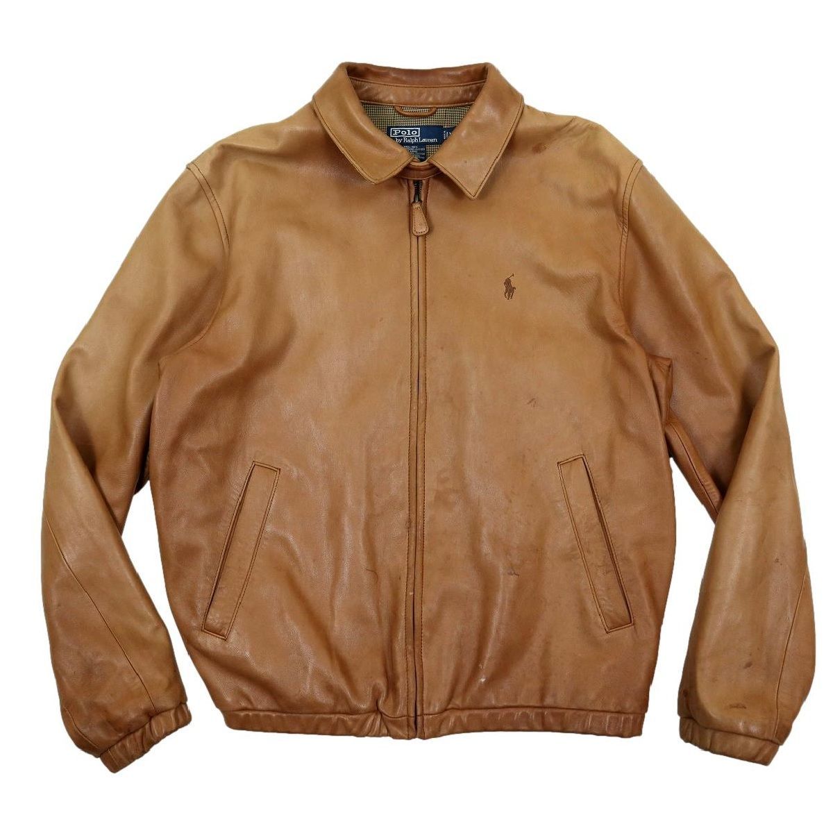 ポロ　ラルフローレン　POLO RALPH LAUREN ミリタリージャケット M474】POLO RALPH LAUREN ポロラルフローレン レザージャケット