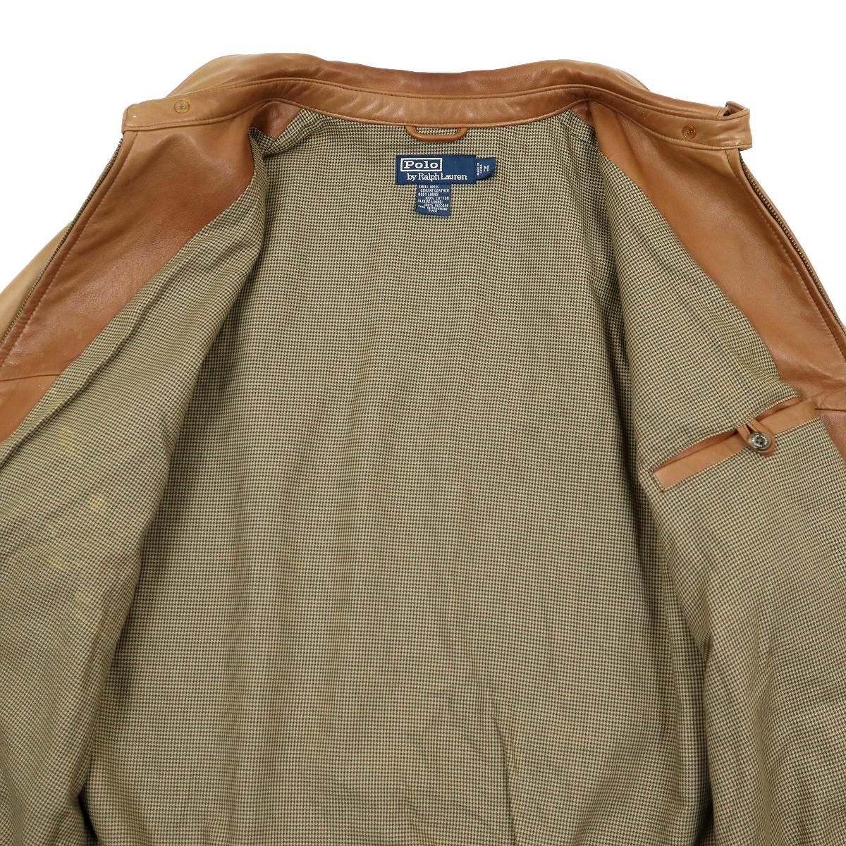 M474】POLO RALPH LAUREN ポロラルフローレン レザージャケット