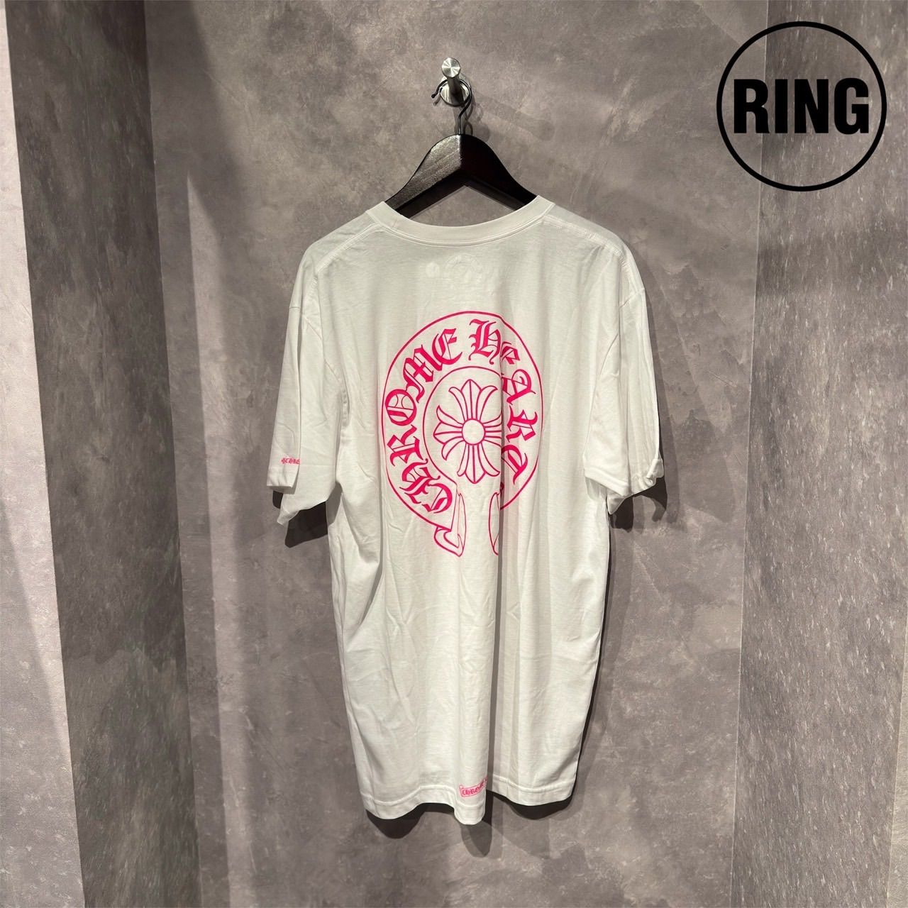 Chrome Hearts PINK Horseshoe S/S Tee WHT - メルカリ