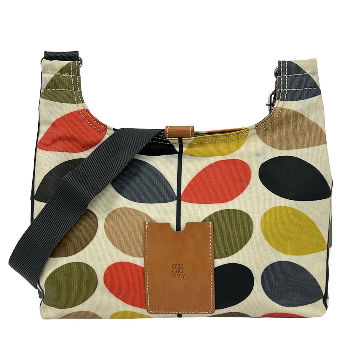 大幅値下げ♡未使用タグ付★オーラカイリーorla kiely★ショルダーバック★ orla kiely(オーラカイリー) ショルダーバッグ - アイボリー×マルチ