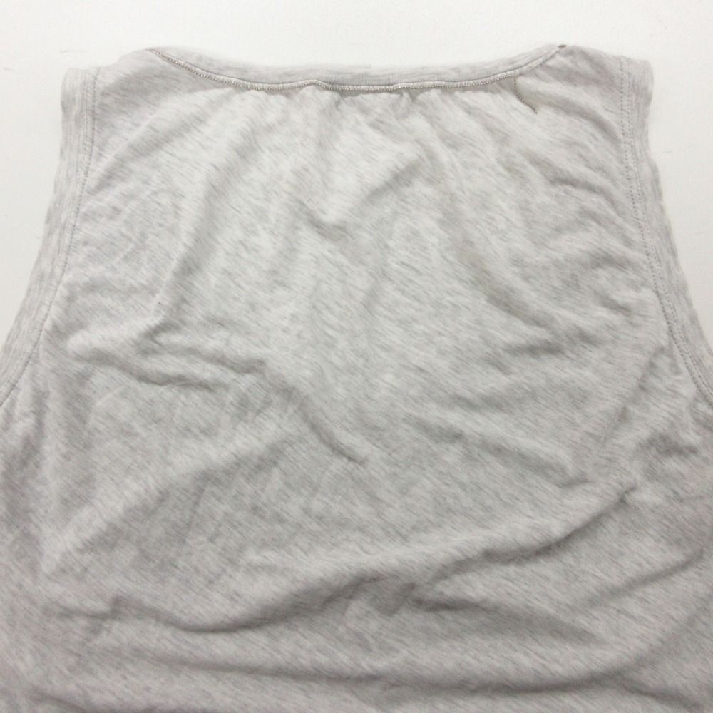 Brunello Cucinelli ブルネロクチネリ タンクトップ モニーレ装飾