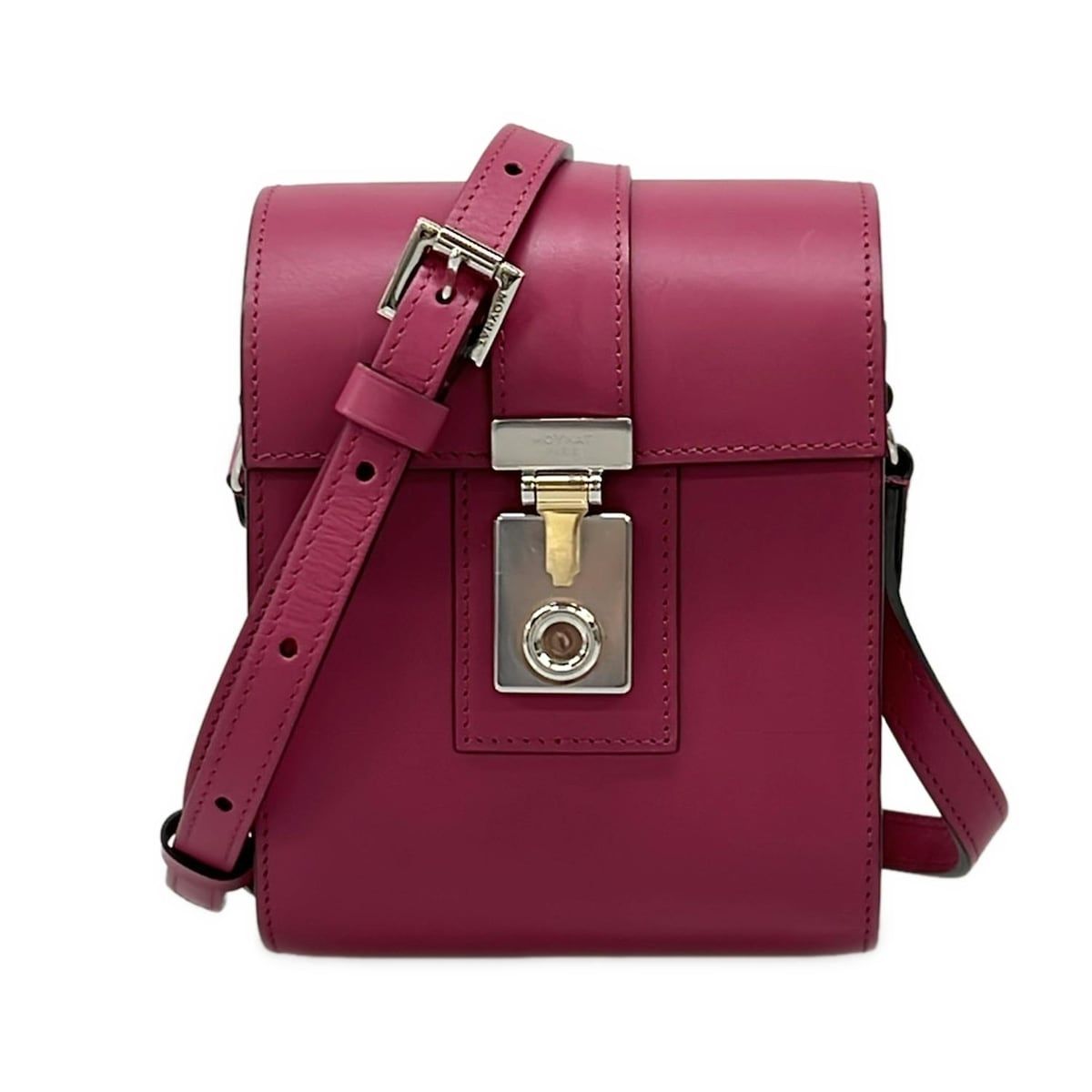 moynat モワナ　レザー小物 MOYNAT(モワナ) ショルダーバッグ美品 Cabotin(カボタン) ピンク