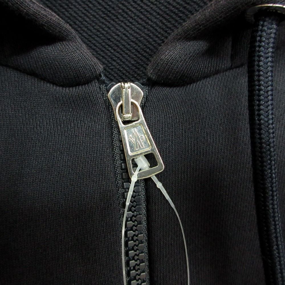 MONCLER モンクレール パーカー トップス アウター 国旗 ワッペン 長袖 MONCLER Wワッペン パーカー Ｌ