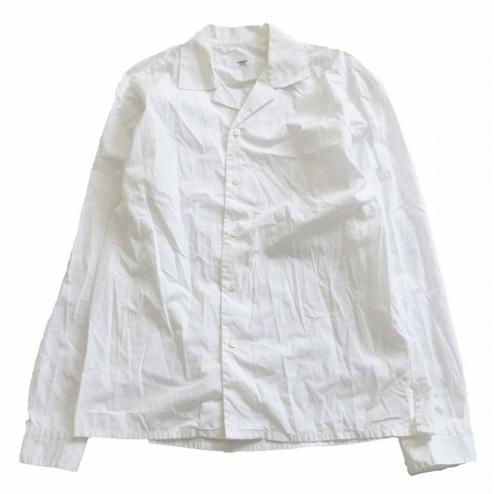 BARBA バルバ 長袖シャツ CULTO クルト オープンカラー カットソー 