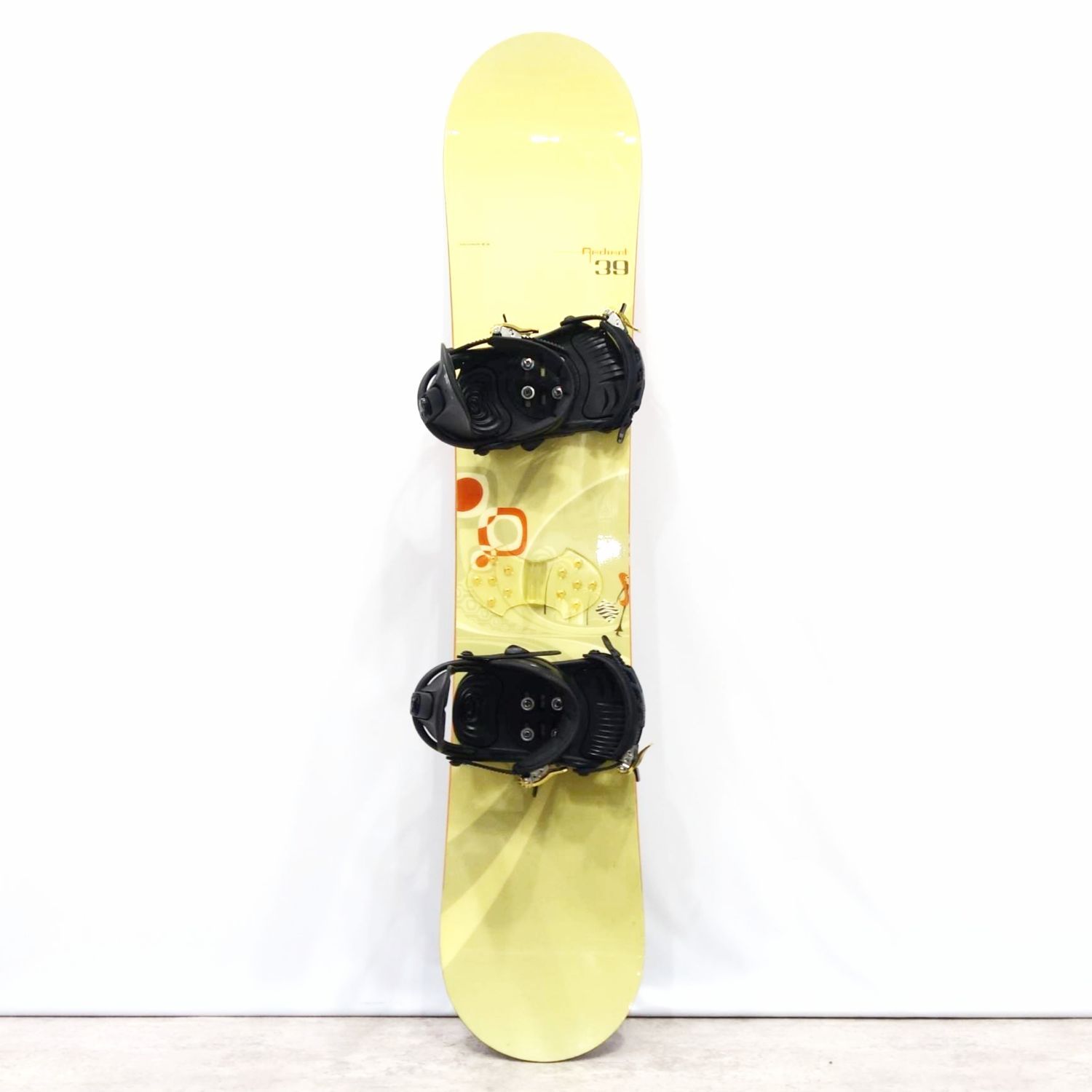 イエロースノーボードセット（ビンディング・ブーツ・ゴーグル付き） スノーボード SNOW BOARD 6点セット 板 バインディング ブーツ グロ