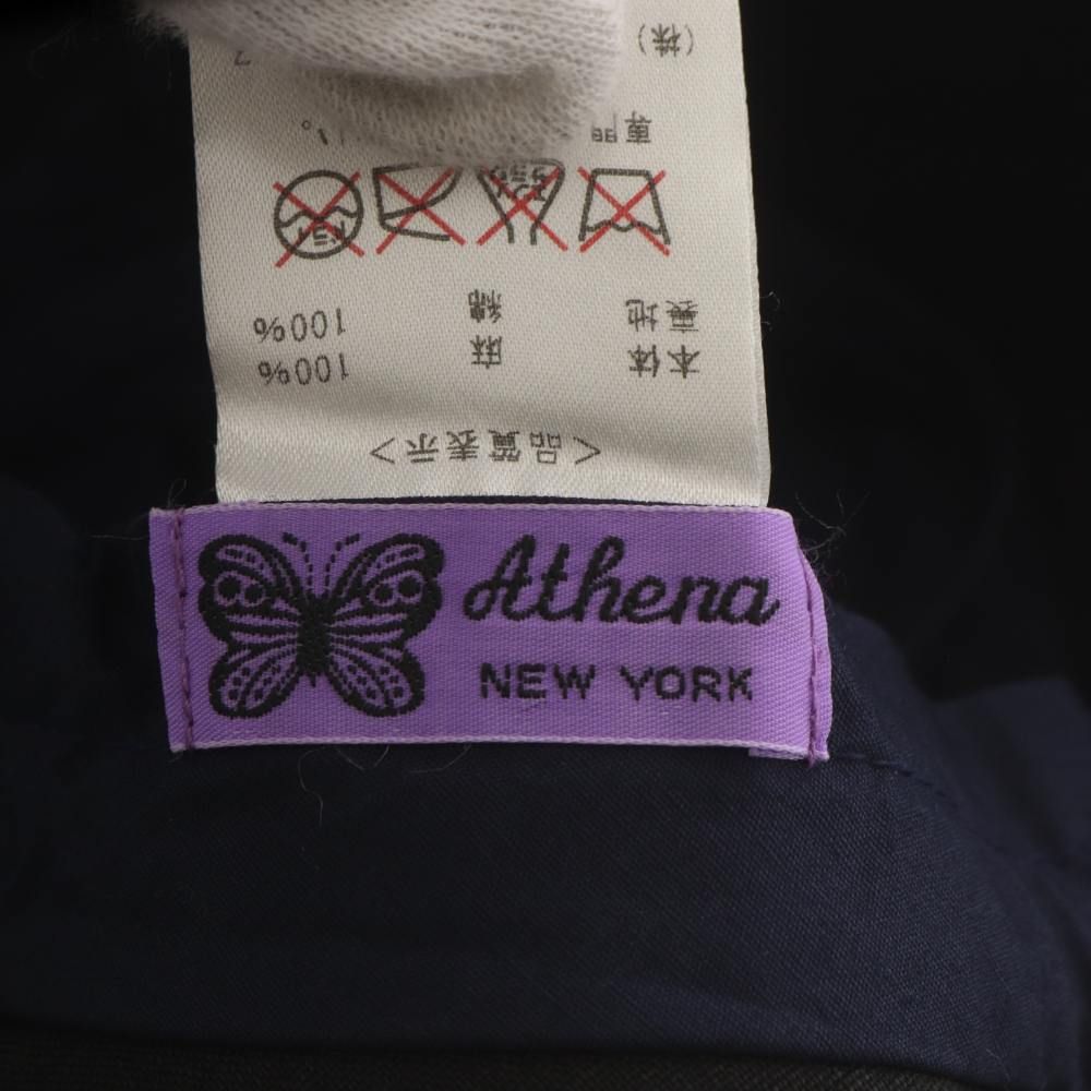 アシーナ ニューヨーク Athena New York ハット 帽子 リボン 麻 リネン