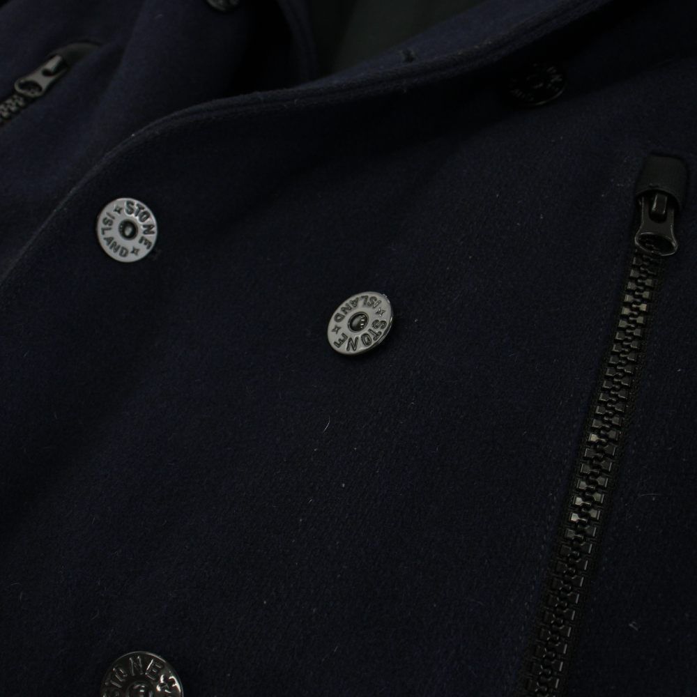 ストーンアイランド STONE ISLAND ピーコート Pコート ロゴ ワッペン