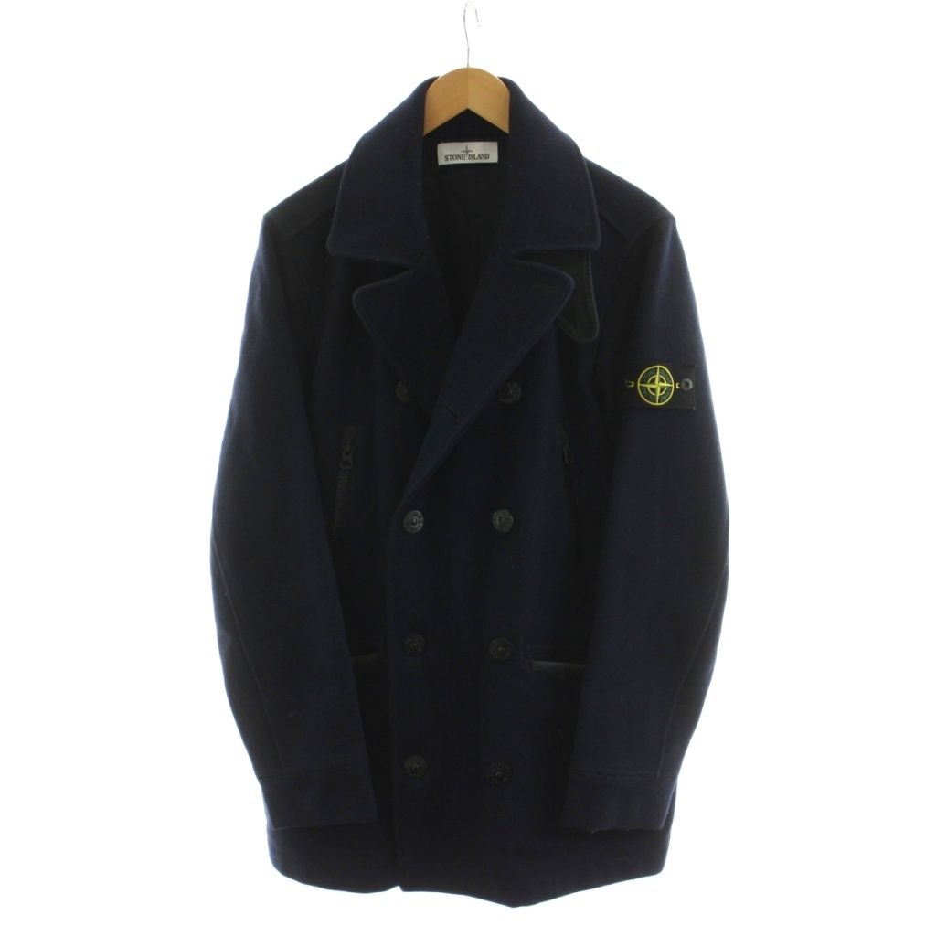 ストーンアイランド STONE ISLAND ピーコート Pコート ロゴ ワッペン