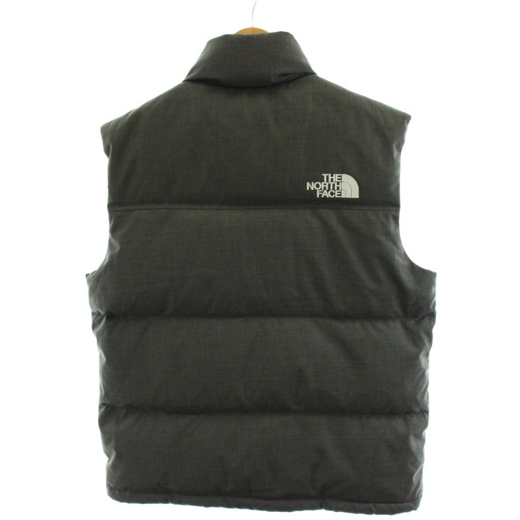 ザノースフェイス THE NORTH FACE ダウンベスト ジップアップ ロゴ