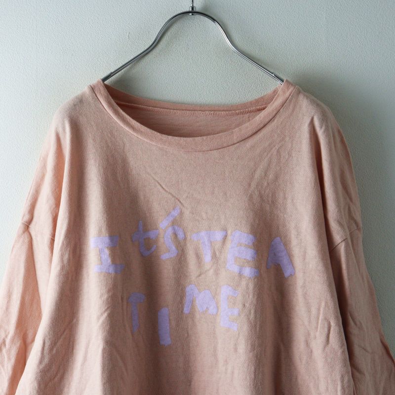 2025SS ネストローブ nest Robe It's ME TEA TIME Tee プリントTシャツ