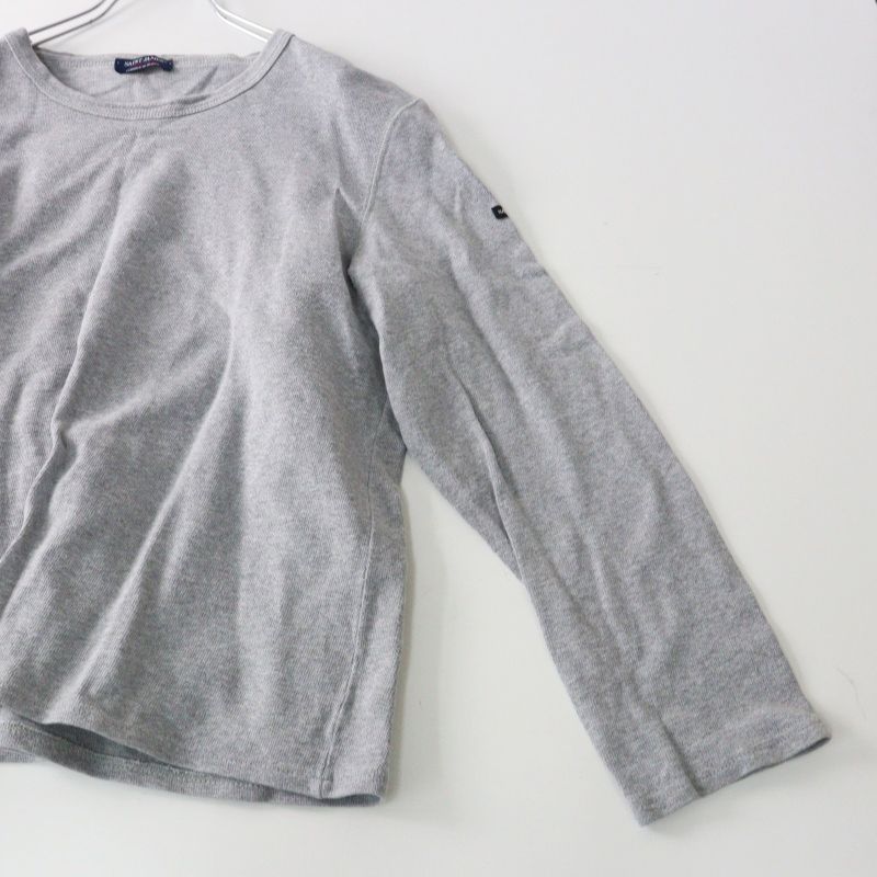 セントジェームス SAINT JAMES コットンプルオーバー ML＼グレー